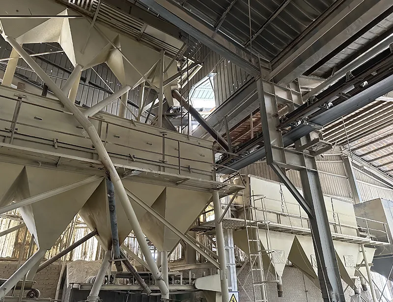 Cat litter production line