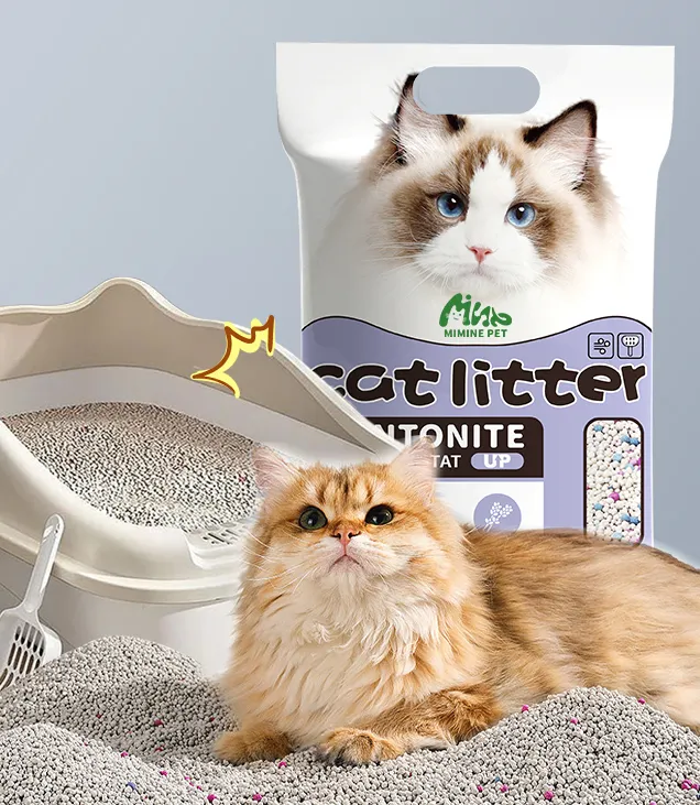 Mimine Pet Packaging, Bentonite Cat Litter