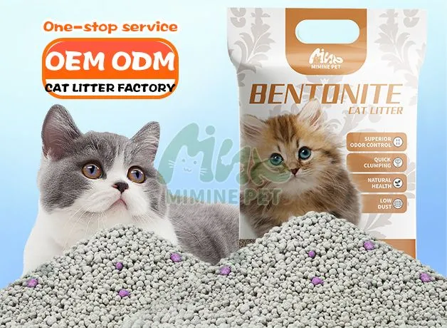 Flushable Bentonite Cat Litter