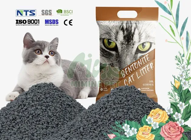 Dust-Free Broken Activated Carbon Bentonite Cat Litter