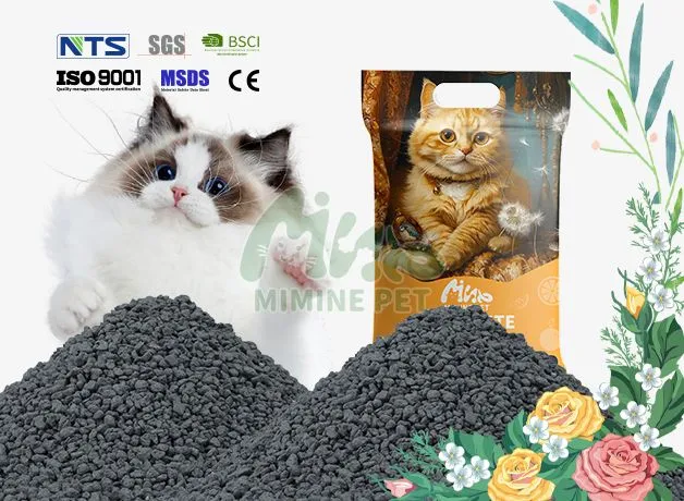 Broken Activated Carbon Cat Litter