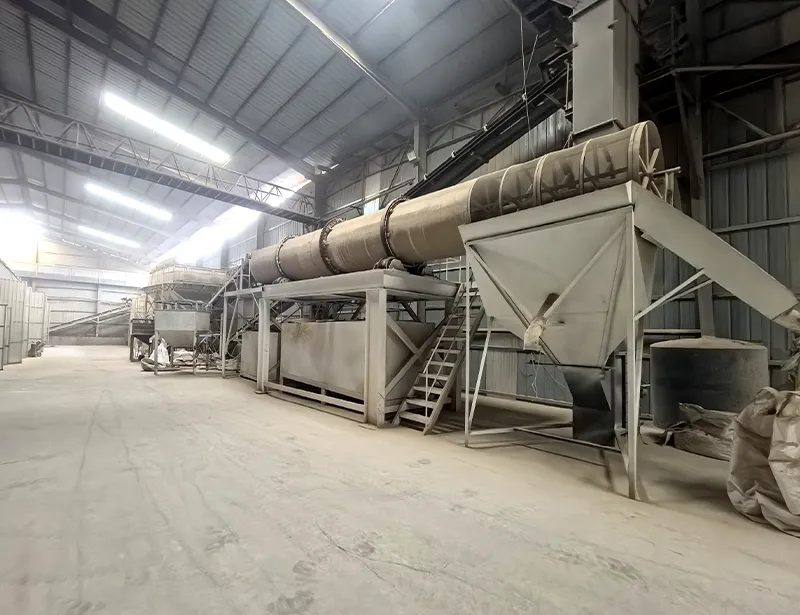 Cat litter production