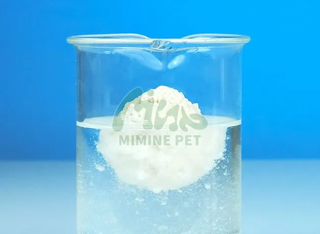 water-soluble granular cassava cat litter