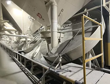 Pelletizer makes particles（Including dust removal process）