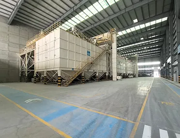 Raw material storage